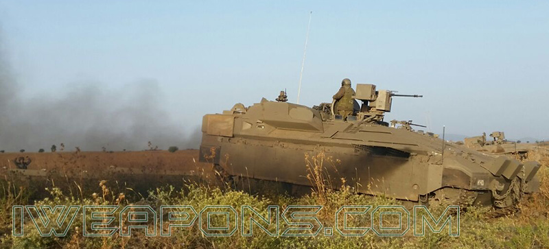 Engineering Namer APC Crossed an Anti-Tank Trench