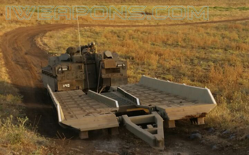 Engineering Namer APC Crossed an Anti-Tank Trench