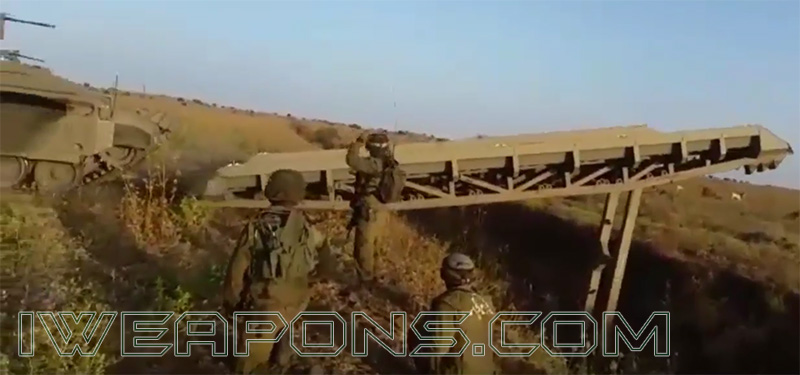 Engineering Namer APC Crossed an Anti-Tank Trench