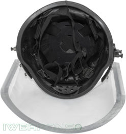 IWEAPONS® Ballistic Bulletproof Helmet with Visor IIIA