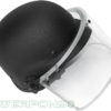IWEAPONS® Ballistic Bulletproof Helmet with Visor IIIA - Black