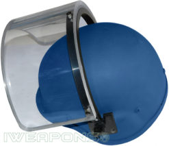 IWEAPONS® IDF Bulletproof Helmet with Ballistic Visor IIIA - Blue