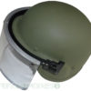 IWEAPONS® IDF Bulletproof Helmet with Ballistic Visor IIIA - Green