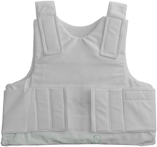 IWEAPONS® IDF Concealable Bulletproof Vest – White