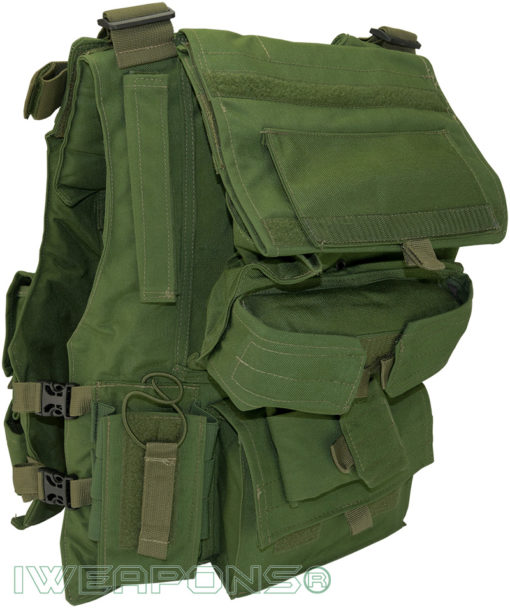 IWEAPONS® Israel Police Combat Bulletproof Vest Rear View