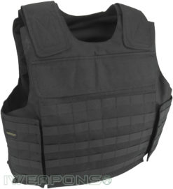 IWEAPONS® MOLLE External Bulletproof Vest with XL Pockets for Armor Plates