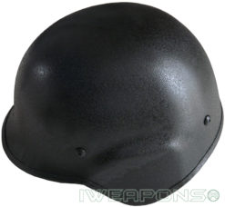 IWEAPONS® Steel Bulletproof Helmet - Black
