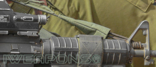 IWEAPONS® IDF 2 Point Rifle Sling Attached to Front Iron Sight