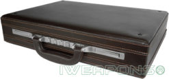 IWEAPONS® Leather Bulletproof Briefcase IIIA
