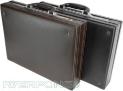 IWEAPONS® Leather Bulletproof Briefcases