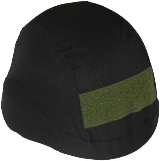 IWEAPONS® Elastic Black Cover with Green Velcro for Helmet