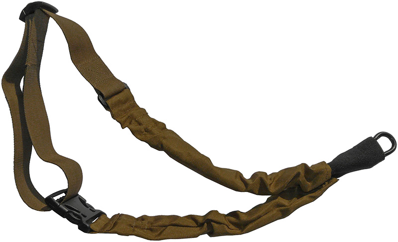 Black One Point Adjustable Tactical IDF Bungee Rifle Sling 