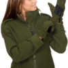 IWEAPONS® Fleece Gloves With Leather - Green