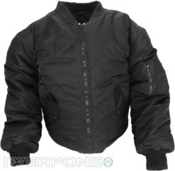 IWEAPONS® IAF Flight Jacket Coat - Black