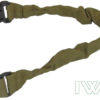 IWEAPONS® IDF 1-Point Bungee Rifle Sling Quick Release Gun Sling - Tan