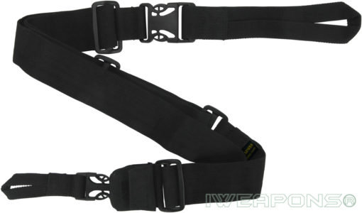 IWEAPONS® IDF 3-Point Rifle Sling Quick Release Gun Sling - Black