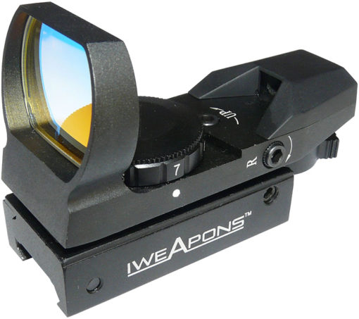 IWEAPONS® Multi-Reticle Red Dot Reflex 23x34 Sight - 7 Level