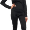 IWEAPONS® Women's Thermal Underwear Top & Bottom Set - Black