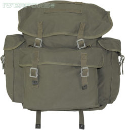 IWEAPONS® IDF Vintage-Style Cotton Canvas Assault Backpack