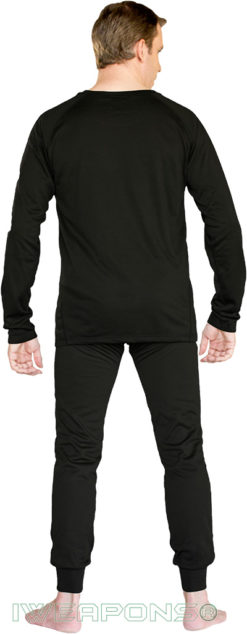 IWEAPONS® Men's Thermal Underwear Top & Bottom Set - Black