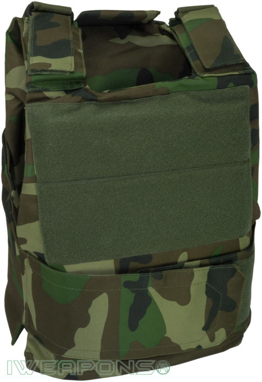 IWEAPONS® Commando Camouflage Bulletproof Vest IIIA / 3A with XL Pockets for Armor Plates