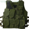 IWEAPONS® Israeli Army Green Military Vest with Mag Pouches