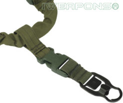 IWEAPONS® Operator Tactical 1-Point MASH (metal all-purpose snap hook) with Clip
