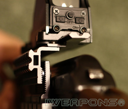 IWEAPONS® AK Side Mount with Washers Spacers for Center Adjustment