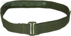 IWEAPONS® IDF Tactical Velcro Belt with Green Buckle