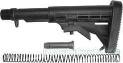IWEAPONS® M4 Buttstock with Full Buffer Tube Assembly