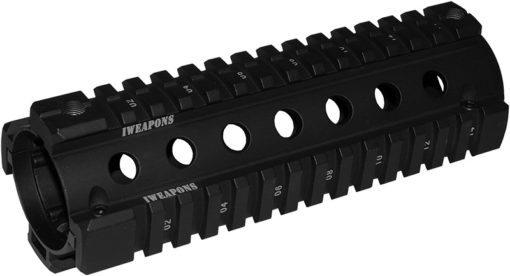 IWEAPONS® M4 Delta Aluminum Picatinny Quad Rail Handguard