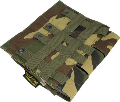 IWEAPONS® MOLLE Camouflage Triple Rifle Mag Pouch