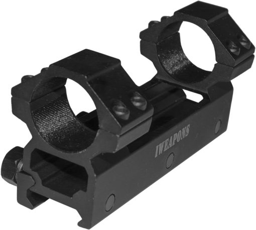 IWEAPONS® Picatinny Double Ring 1inch 25mm Scope Mount