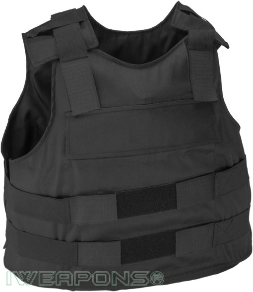 IWEAPONS® Security Guard Bulletproof Vest IIIA / 3A with Armor Plates ...