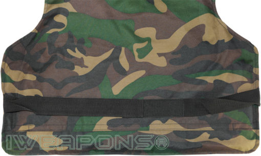 IWEAPONS® Delta Camo Bulletproof Vest Internal Belt