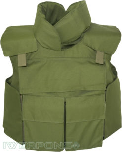 IWEAPONS® Delta Green Universal Bulletproof Vest IIIA