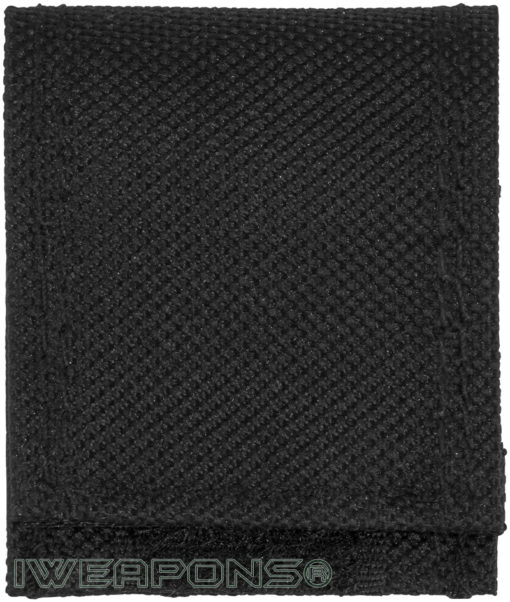 IWEAPONS® IDF Velcro Folding Dog Tag Cover - Black