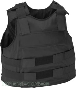 IWEAPONS® Security Guard Bulletproof Vest IIIA / 3A with Armor Plates