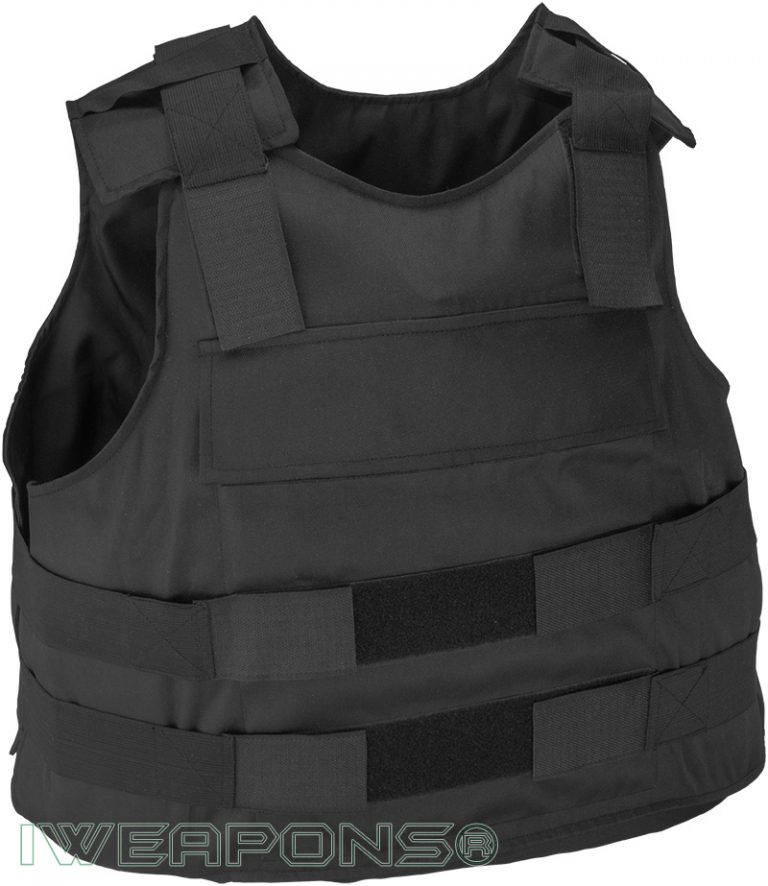 IWEAPONS® Security Guard Bulletproof Vest IIIA / 3A with Armor Plates IWEAPONS®