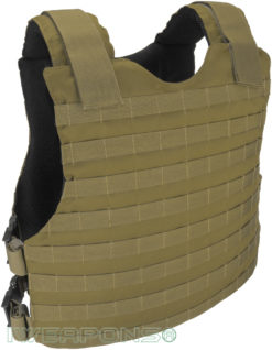 IWEAPONS® MOLLE Bulletproof Vest with Neck Protection and Body