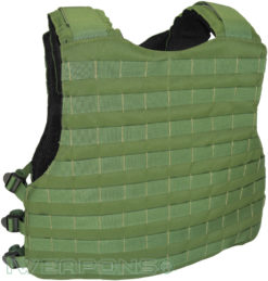 IWEAPONS® MOLLE Concealed Bulletproof Vest IIIA / 3A - Green