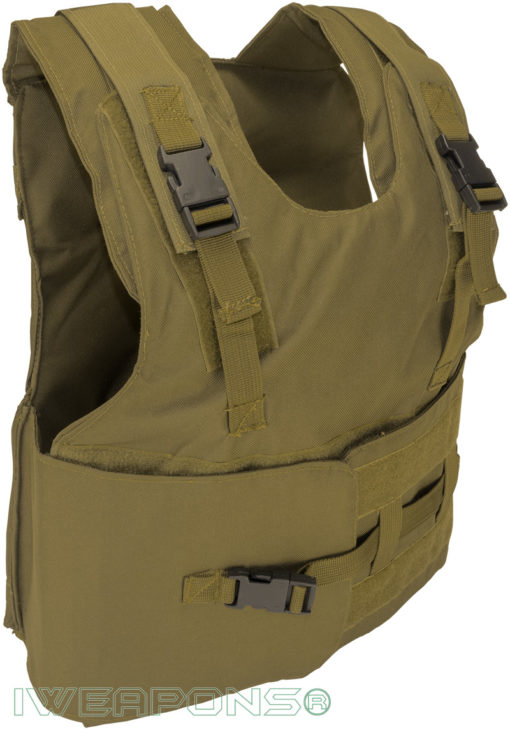 IWEAPONS® Zahal Hashmonai Level III / 3 Bulletproof Vest - Tan