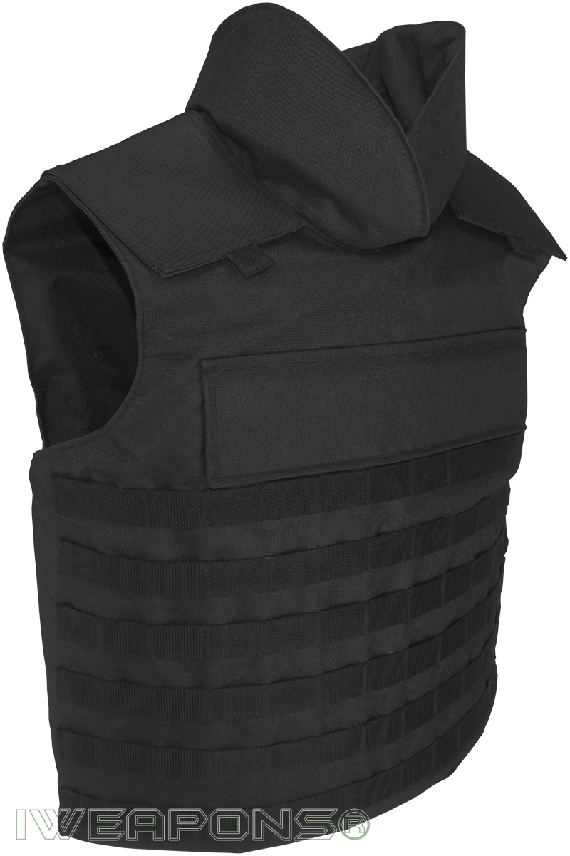IWEAPONS® MOLLE Bulletproof Vest with Neck Protection and Body Armor Plate  Pockets – IWEAPONS®