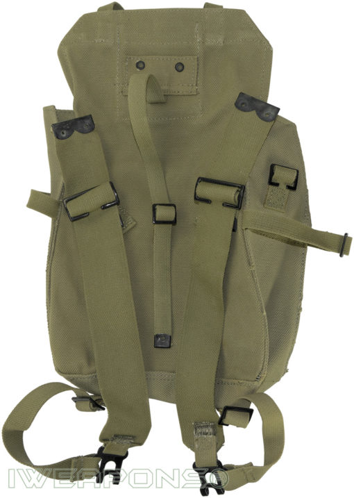 IWEAPONS® IDF Vintage-Style Cotton Canvas Infantry Backpack
