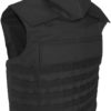 IWEAPONS® MOLLE Bulletproof Vest with Neck Protection and Body Armor Plate Pockets