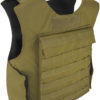 IWEAPONS® MOLLE External Bulletproof Vest IIIA / 3A with 25×30cm Pockets for Armor Plates - Tan