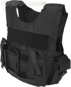 IWEAPONS® Patrol Bulletproof Vest with Holster and Mag Pouches