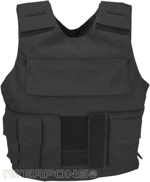 IWEAPONS® Patrol Bulletproof Vest with Universal Pouch and Double Mag Pouches
